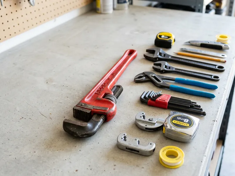 Professional plumbers in Bazile Mills, NE equipped with top-tier tools for residential and commercial plumbing services.